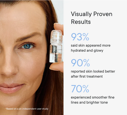 Refresh the look of dull skin with the Micro-Infusion Facial System Brightening